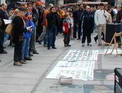 İÜde öğrenci protestosu