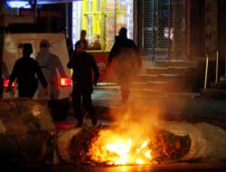 İş Bankasına molotoflu saldırı