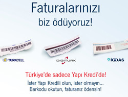 Faturanızı barkodla ödeyin!