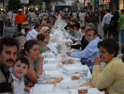 GOPta açık hava iftarı