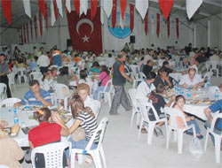 Büyükçekmecede iftar zamanı